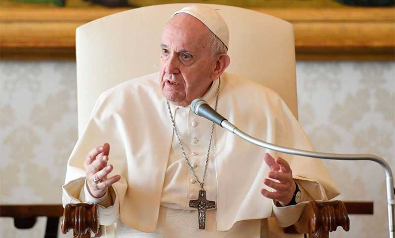 El Papa pidió la «suspensión de derechos de propiedad intelectual» de las vacunas anticovid