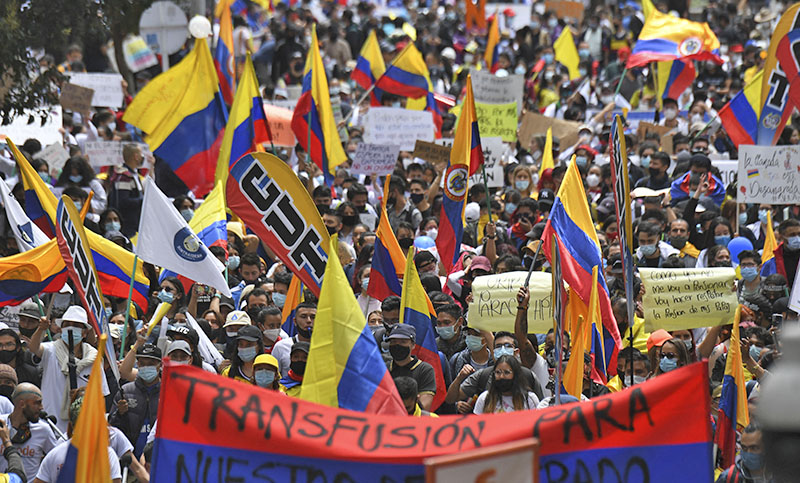 Nuevas protestas en Colombia y Duque ofrece recompensa por información sobre disturbios
