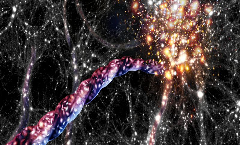Descubrimiento: las galaxias están interconectadas por un sistema de «venas cósmicas»