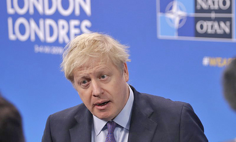 Boris Johnson instará a la OTAN a trabajar en una seguridad compartida