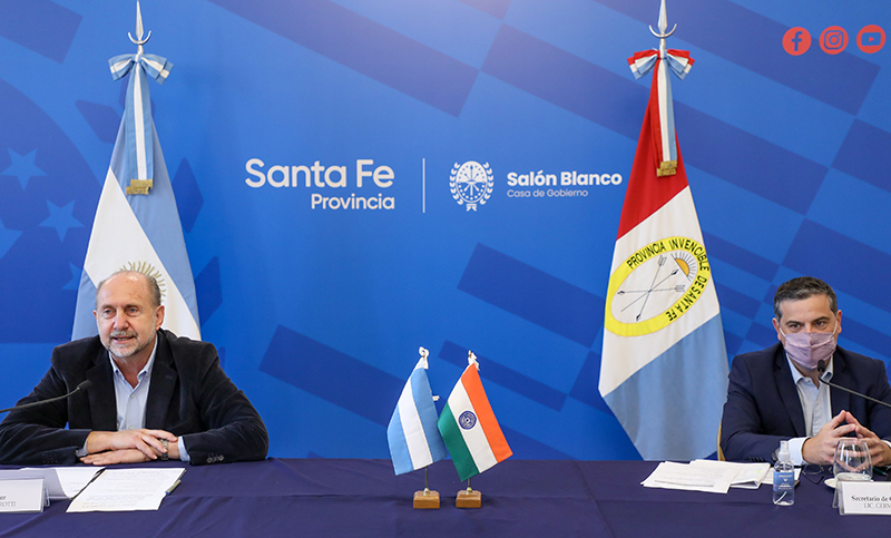 Santa Fe lanzó instrumento para desarrollar la relación comercial con India