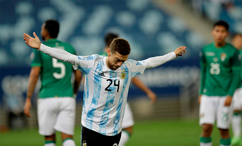Argentina goleó a Bolivia en el cierre de la fase de grupos de la Copa América