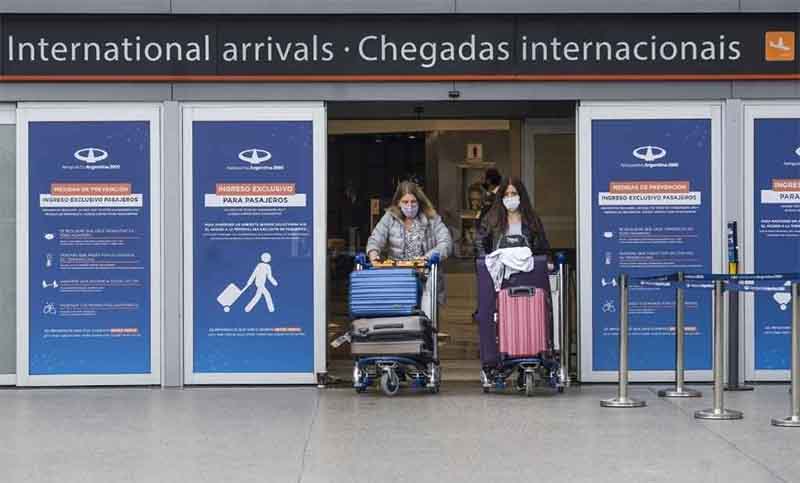 Se prorroga el cierre de fronteras al turismo y sólo podrán ingresar 600 pasajeros diarios