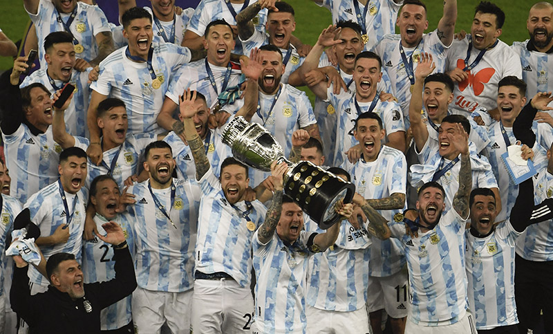 Argentina batalló hasta el final e hizo historia en el Maracaná de Brasil