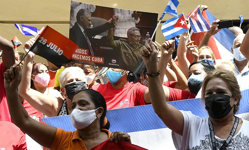 Cuba: el gobierno apunta contra Estados Unidos y la oposición denuncia detenciones