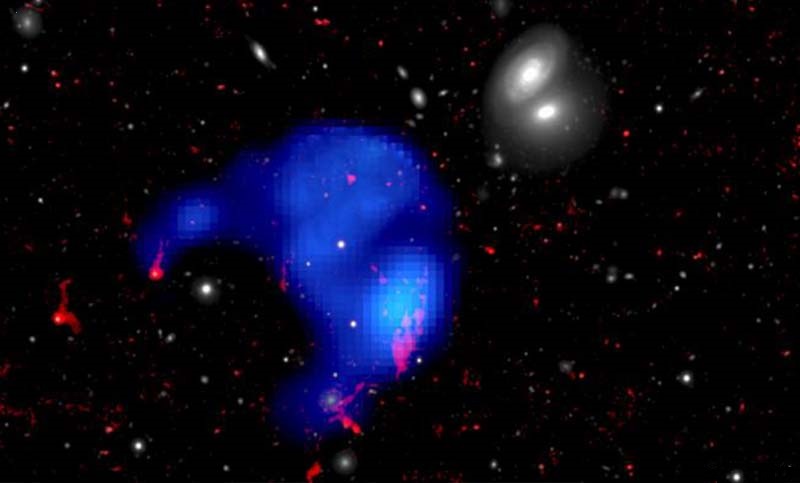 Expulsión galáctica: las nubes de gas gigantes que flotan entre galaxias