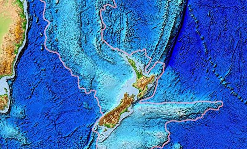 ¿Hay un continente perdido debajo de Nueva Zelanda?