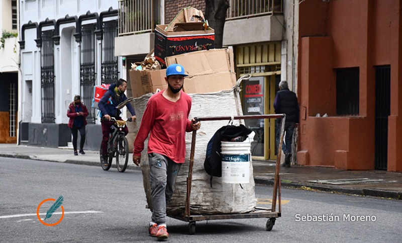 La Municipalidad relevó 500 recicladores que trabajan en el centro de la ciudad