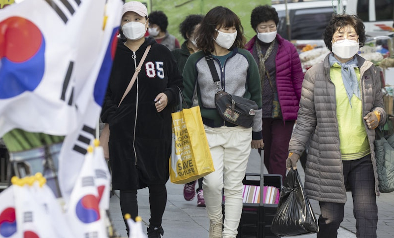 Corea del Sur reimpone el uso de tapabocas en Seúl y alrededores por rebrote