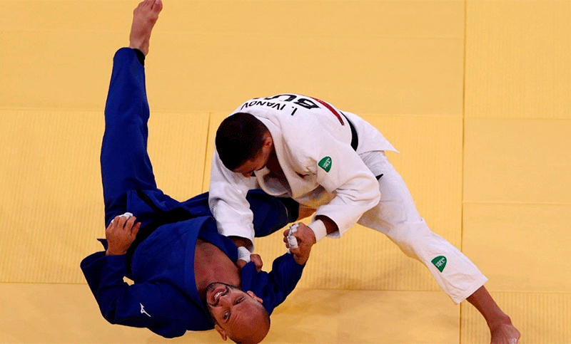 El judoca Emmanuel Lucenti y una fugaz eliminación en Tokio 2020