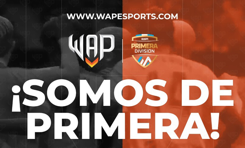 WAP Esports logró el ascenso a la máxima categoría