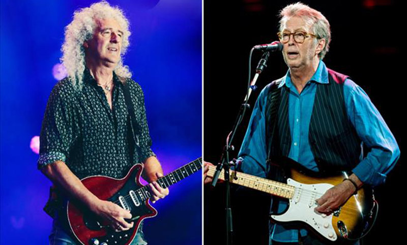 Brian May le respondió a Eric Clapton: “Hay mucha evidencia de que la vacunación ayuda”