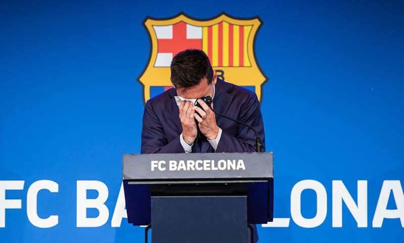 Messi, en su salida de Barcelona: “Estoy bloqueado, no estaba preparado”