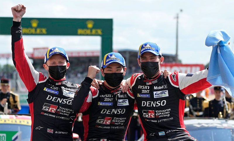 Pechito López, tras ganar las 24 Horas de Le Mans: «Es muy lindo y díficil»