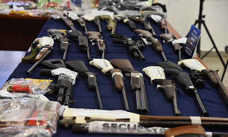 Mercado ilegal: en 18 meses se secuestraron más de 5 mil armas de fuego
