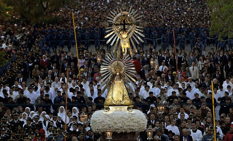 La imagen de la Virgen del Milagro recorrerá las calles de Salta con restricciones y burbujas