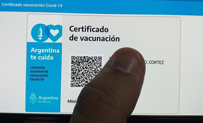 Viajes al exterior: la credencial Mi Argentina será el documento que acredite la vacunación