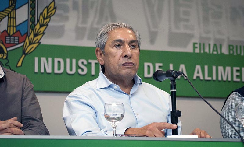 Rodolfo Daer va por un nuevo mandato al frente del Sindicato de Trabajadores de la Alimentación