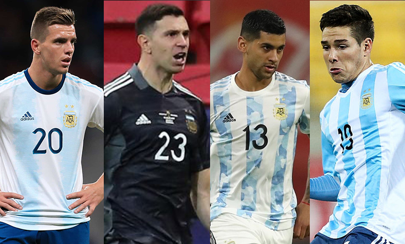 Selección argentina: cuatro jugadores no podrían jugar ante Brasil