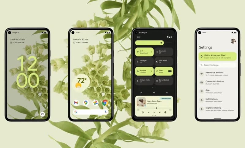 Android 12 estará disponible a partir del mes de octubre