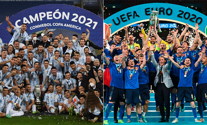 Argentina enfrentará a Italia en un duelo de campeones continentales