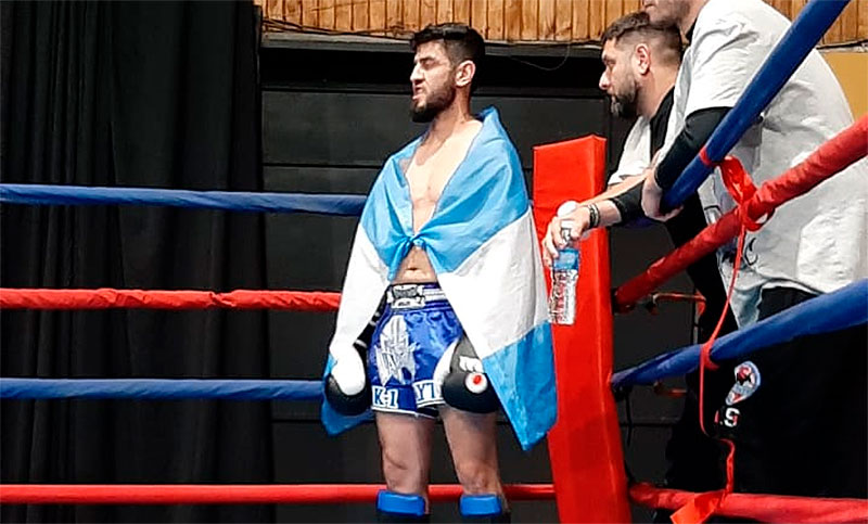 Juan Díaz, listo para representar a Pérez en el Mundial de Kick Boxing