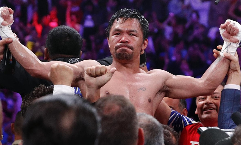 La leyenda boxística Manny Pacquiao anunció su retiro de la actividad profesional