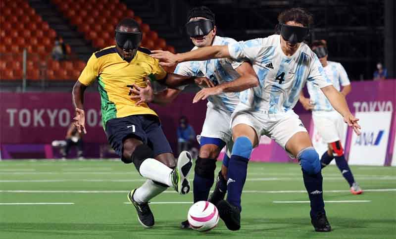 Argentina cae con Brasil y se cuelga la medalla de plata paralímpica en fútbol