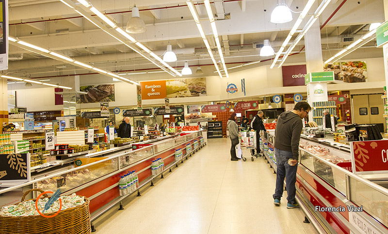 Las ventas en los supermercados aumentaron en julio 4,6% con respecto al mes anterior
