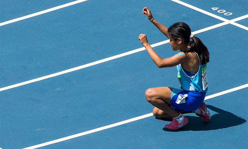 Yanina Martínez terminó a tres centésimas de una nueva medalla
