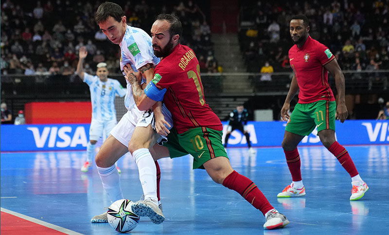 Argentina no pudo con Portugal y perdió la final del Mundial de futsal