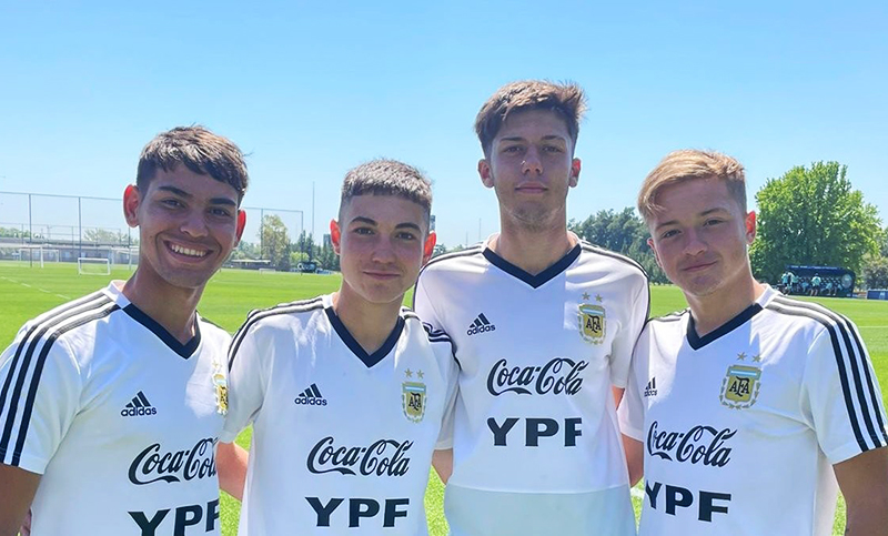 Cuatro juveniles Canallas fueron convocados a la selección argentina Sub 17