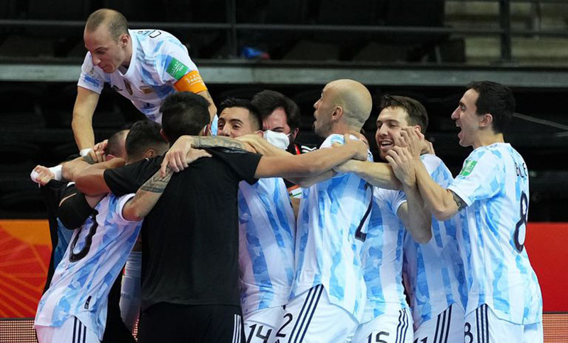 Futsal: Argentina va contra Portugal en busca del bicampeonato mundial