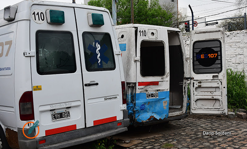 Desde el Sies aseguran que Rosario necesita unas veinte ambulancias para cubrir la demanda