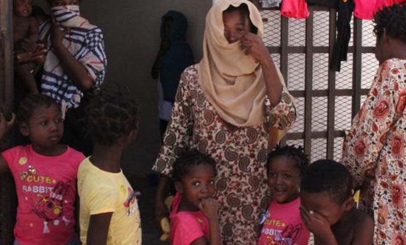 En Libia se encuentran detenidos 751 mujeres y 255 niños y corren peligro inmediato