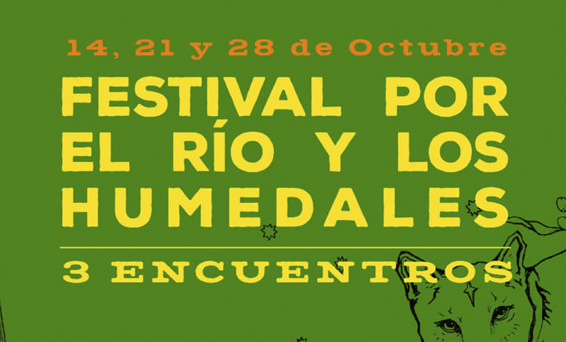 Más de 20 artistas participarán del Festival por el Río y los Humedales, los jueves de octubre en Distrito Siete