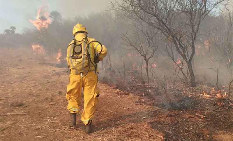 Controlan los incendios que arrasaron cerca de 40 mil hectáreas en el norte cordobés
