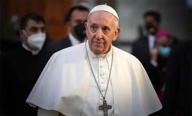 El Papa reclamó un salario básico universal y la reducción de la jornada laboral