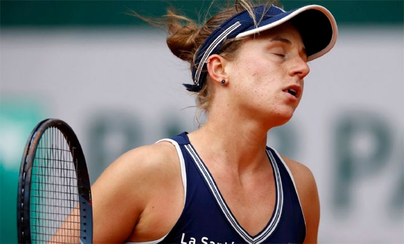 La rosarina Nadia Podoroska sufrió un brusco descenso en el ranking mundial