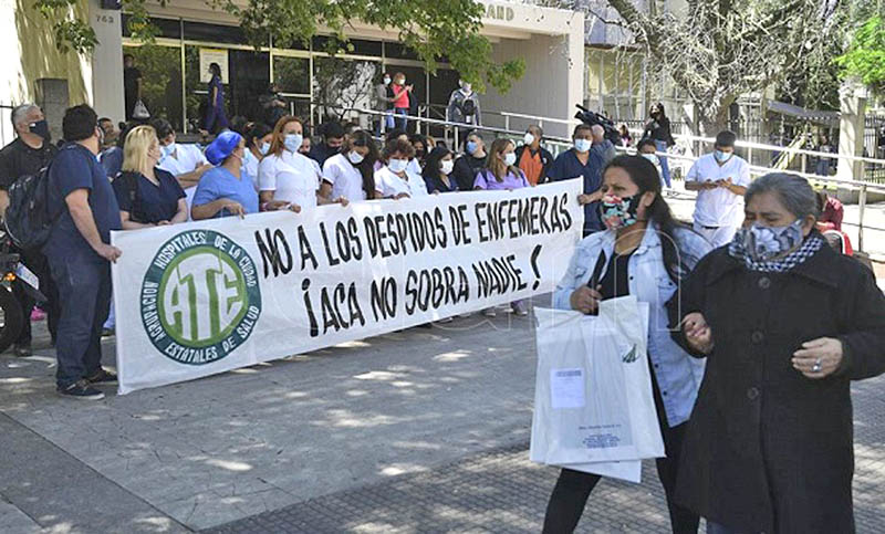ATE-Capital convocó para el jueves a un paro y movilización contra despidos y «persecuciones»