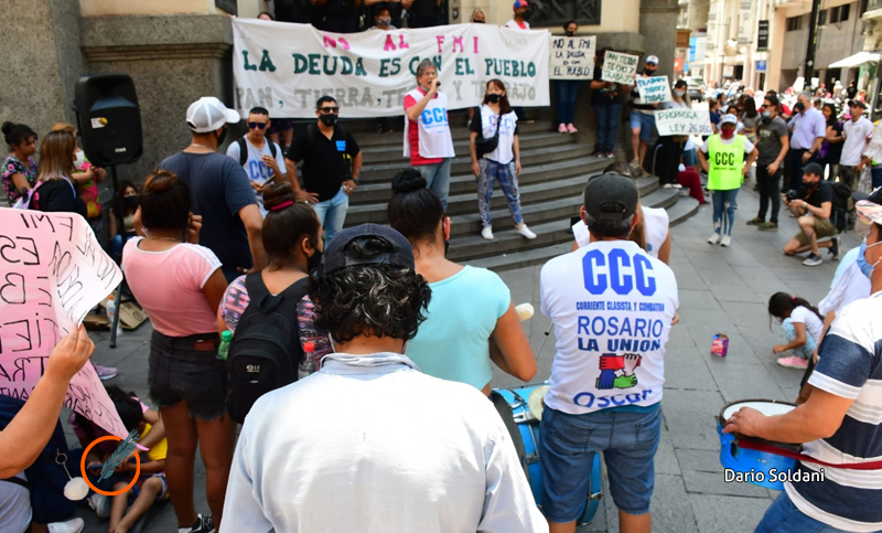 La CCC realizó una jornada de lucha contra el FMI: «La deuda es con el pueblo»