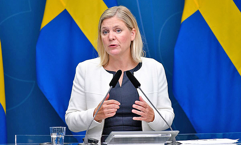 La socialdemócrata Magdalena Andersson, elegida por segunda vez primera ministra de Suecia