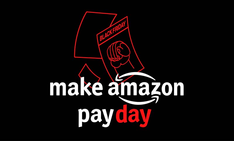 Trabajadores de Amazon organizan una protesta global durante el Black Friday