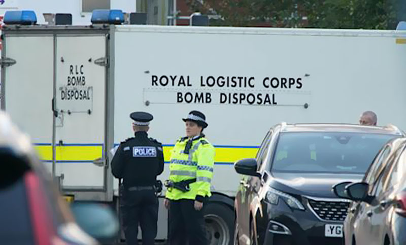 La policía británica declara la explosión de un taxi en Liverpool como «incidente terrorista»