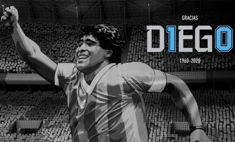 El mundo del fútbol y del deporte rendido a los pies de Diego