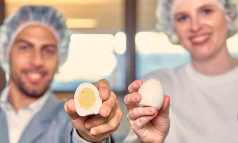 El huevo duro vegano empieza a venderse en Europa