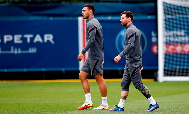 Messi y Paredes, ausentes en el PSG por un cuadro de gastroenteritis