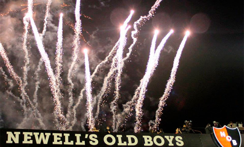 Newell’s celebró con fuegos artificiales la llegada de su aniversario 118