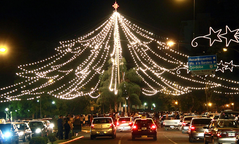 Rosario encenderá el árbol de Navidad con un pedido de paz