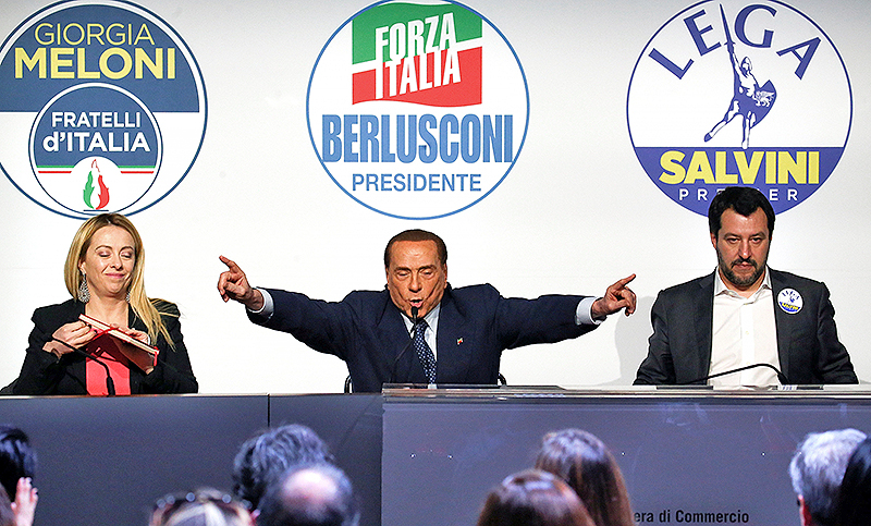 Partido Cinco Estrellas no descarta un presidente italiano de centroderecha tras Mattarella